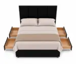 divan bed with four drawers