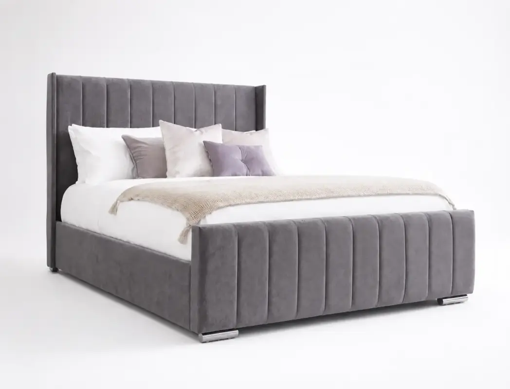 modern panel bed