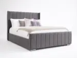 modern panel bed